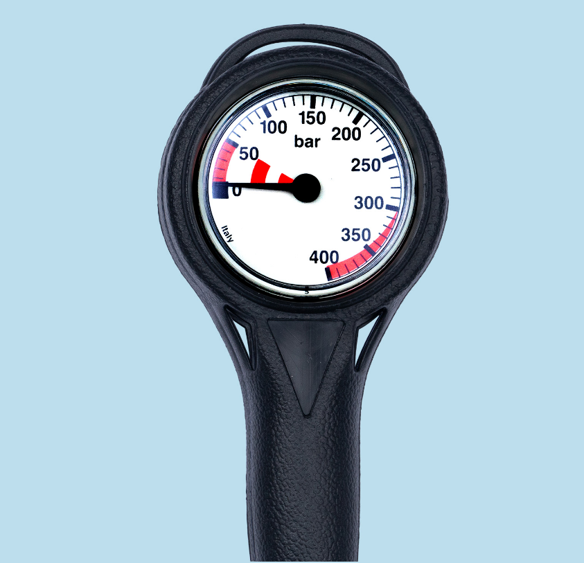 Manometro a profilo basso